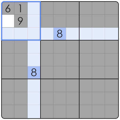 sudoku with auto candidate mode